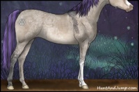 Horse Color:Painted Brown Ice Dun 