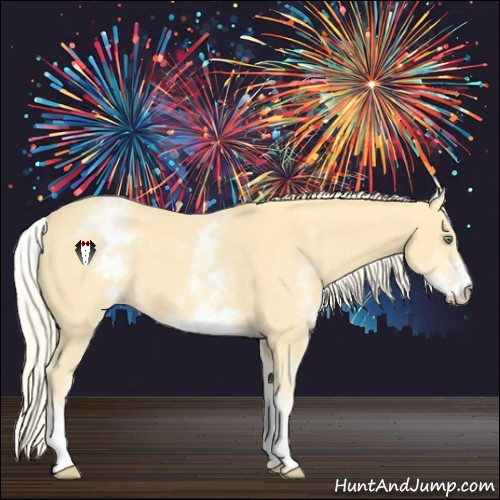 Horse Color:White Spotted Gold Cream Champagne 