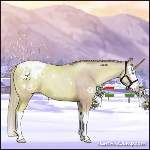 Horse Color:Watercolor Palomino Roan Pearl Sabino Splash Appaloosa 