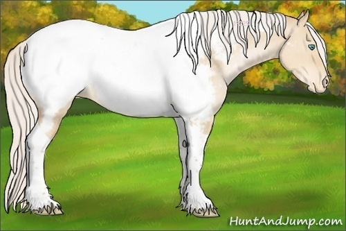 Horse Color:Silver Smoky Grullo Pearl Tobiano Near Fewspot 