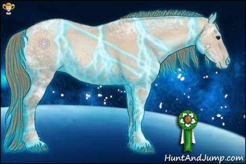 Horse Color:Thunderstruck Grullo Ice Pearl