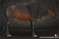 Horse Color:Brown Frame 