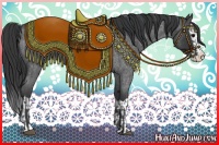 Horse Color:Blue Roan Sabino Splash and Blue Roan Sabino Splash Rabicano