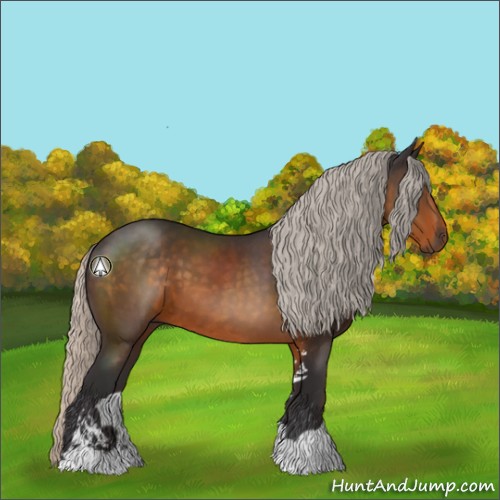 Horse Color:Silver Buckskin Sabino