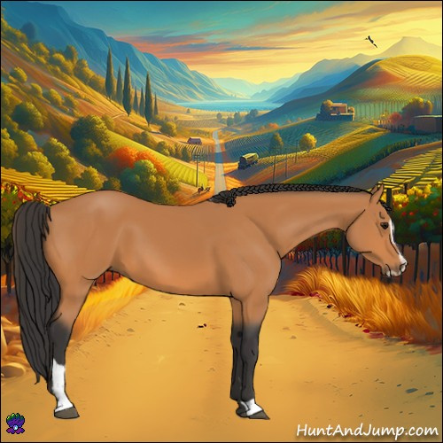 Horse Color:Bay Sabino 