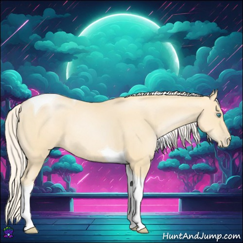 Horse Color:Palomino Pearl Tobiano 