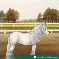 Horse Color:Chestnut Snowdrop Pearl 