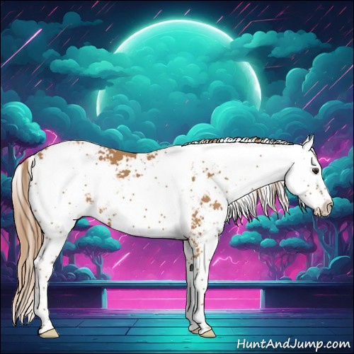 Horse Color:Chestnut Sabino 