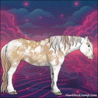 Horse Color:Red Dun Sabino 