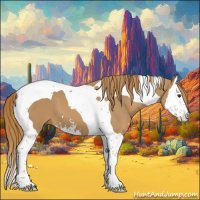 Horse Color:Chestnut Sabino Splash Tobiano 