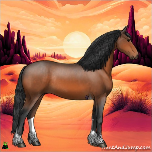 Horse Color:Bay Sabino Tobiano Rabicano 