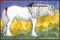 Horse Color:Cremello Roan Dun Splash Frame Varnish 
