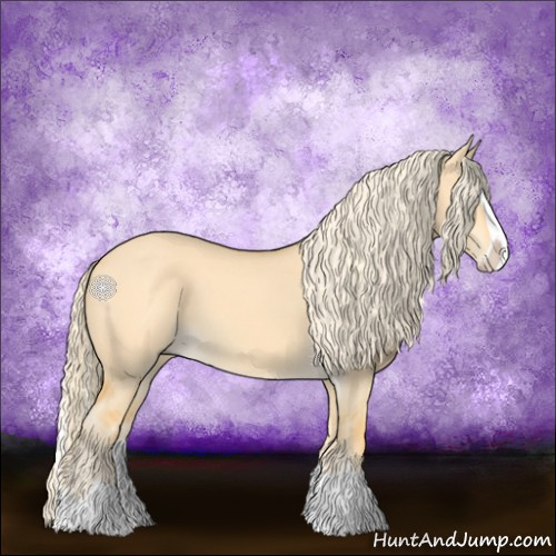 Horse Color:Palomino Dun Splash 