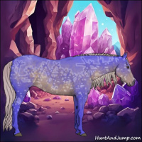 Horse Color:Watercolor Liver Chestnut Ice 