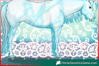 Horse Color:Thunderstruck Watercolor White Spotted Bay Appaloosa 