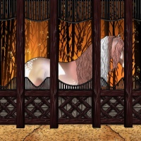 Horse Color:Red Onyx Tobiano Varnish 