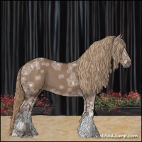 Horse Color:Liver Red Dun Ice 