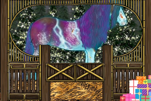 Horse Color:Thunderstruck White Spotted Buckskin Varnish Rabicano 