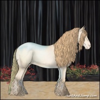 Horse Color:Buckskin Pearl Sabino Varnish Rabicano