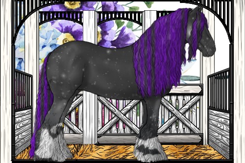 Horse Color:Painted Black 
