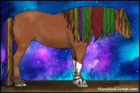 Horse Color:Painted Bay 