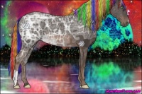 Horse Color:Painted Liver Chestnut Ice Mushroom 