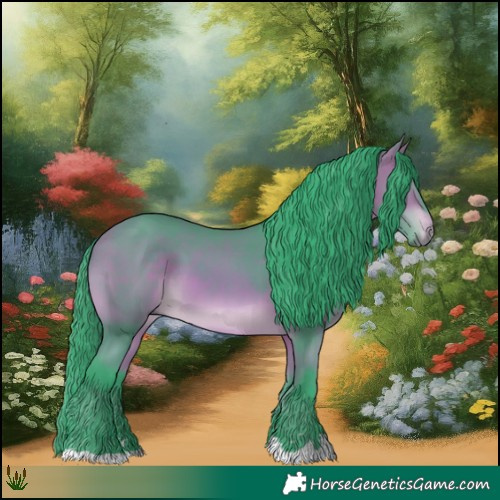 Horse Color:Watercolor Bay 