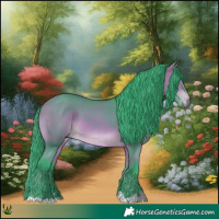 Horse Color:Watercolor Bay 