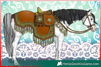 Horse Color:Black Splash 