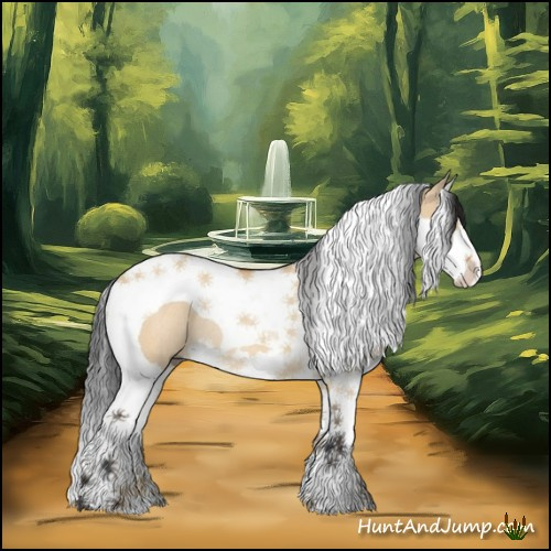 Horse Color:Bay Dun Splash Tobiano Rabicano 