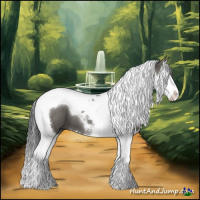 Horse Color:Grullo Splash Tobiano 