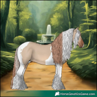 Horse Color:Red Dun Tobiano 