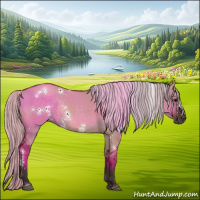 Horse Color:White Spotted Silver Brown Dun Rabicano 