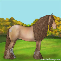 Horse Color:Brown Pearl 