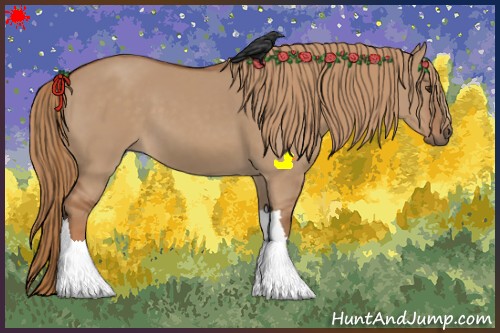 Horse Color:Red Dun