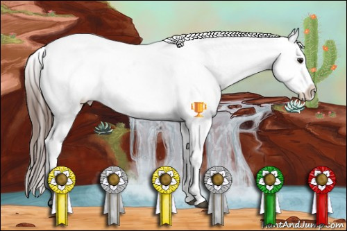 Horse Color:Brown Snowcap 