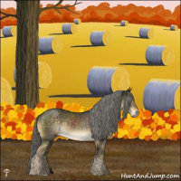 Horse Color:Chocolate Palomino Mushroom Rabicano