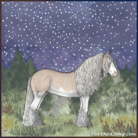 Horse Color:Liver Red Dun Mushroom Splash Rabicano 