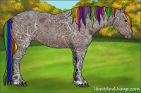 Horse Color:Painted Brown Ice 