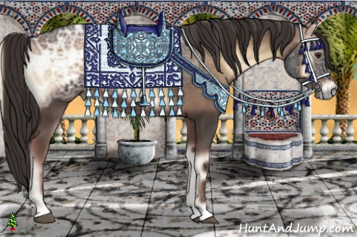 Horse Color:Liver Red Onyx Ice 