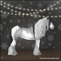 Horse Color:Brown Chinchilla Dun Tobiano Brindle 