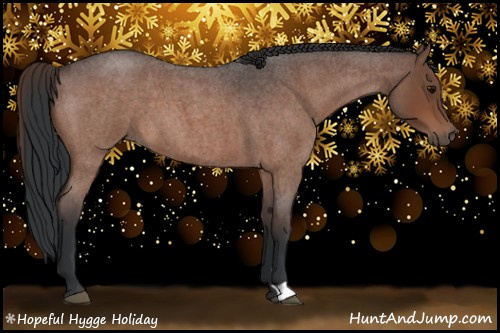 Horse Color:Bay Roan 