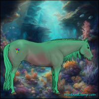 Horse Color:Watercolor Brown 