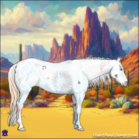 Horse Color:Buckskin Pearl Dun Sabino 