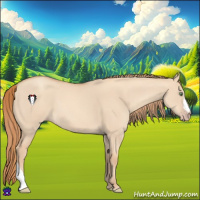 Horse Color:Gold Champagne Dun 