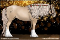 Horse Color:Chocolate Palomino Pearl Sabino 
