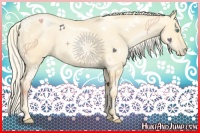 Horse Color:Palomino Pearl Sabino 