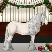 Horse Color:Cremello  and Cremello 