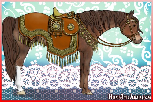 Horse Color:Liver Chestnut  and Liver Chestnut 