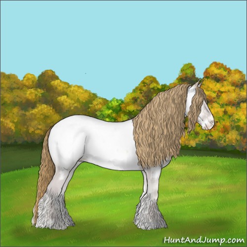 Horse Color:Chocolate Classic Cream Champagne Roan Onyx Near Fewspot Rabicano